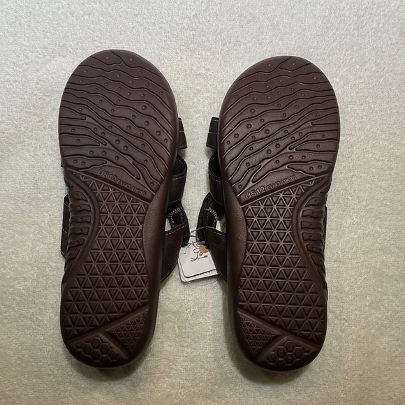 NWT KuaiLu Womens Fashion Orthotic Slides Ladies Lightweight Slide On Size 12 - Picture 2 of 3